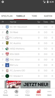 2. Liga android App screenshot 0