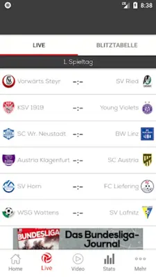 2. Liga android App screenshot 1